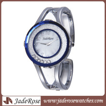 Reloj de pulsera de mujer de reloj de esfera grande hermoso de moda